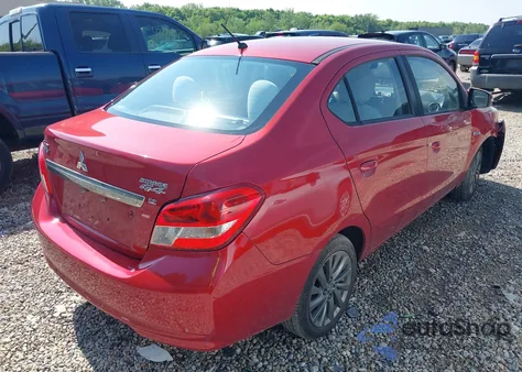 2017 Mitsubishi Mirage G4 Se из США, поврежденный, VIN ML32F4FJ6HHF11777